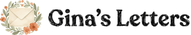 Gina's Letters